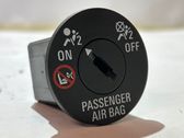 Passenger airbag on/off switch