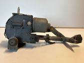 Front wiper linkage and motor