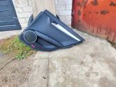Rear door card panel trim