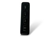 Seat memory switch