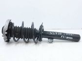 Front shock absorber with coil spring