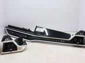 Dashboard air vent grill cover trim