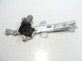 Rear door window regulator with motor
