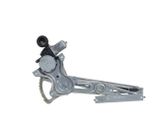 Front door window regulator with motor
