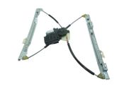 Front door window regulator with motor