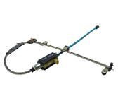 Front door window regulator with motor