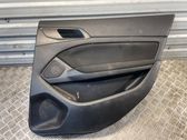 Rear door card panel trim