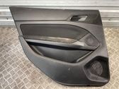 Rear door card panel trim