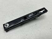 Seat belt adjustment rail