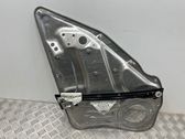 Rear window lifting mechanism without motor