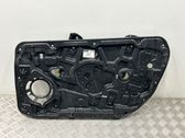 Front window lifting mechanism without motor