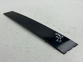 Front door glass trim molding