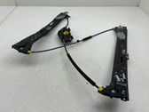 Front window lifting mechanism without motor