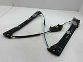 Front window lifting mechanism without motor