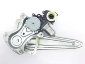 Rear window lifting mechanism without motor