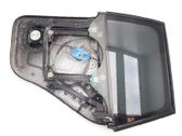 Rear window lifting mechanism without motor
