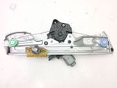 Rear window lifting mechanism without motor