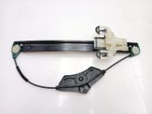 Rear window lifting mechanism without motor