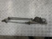 Front wiper linkage and motor