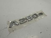 Manufacturers badge/model letters