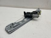 Rear door window regulator with motor