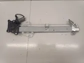 Rear door window regulator with motor