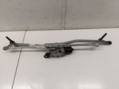 Front wiper linkage and motor