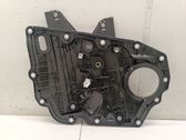 Front window lifting mechanism without motor
