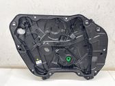Front window lifting mechanism without motor
