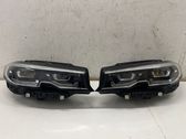 Headlights/headlamps set