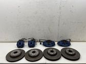 Brake discs and calipers set