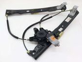 Front door window regulator with motor