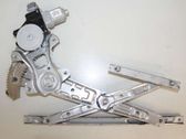 Rear door window regulator with motor