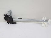 Rear door window regulator with motor