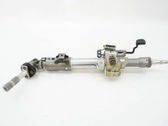 Steering wheel axle set
