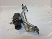 Tringlerie et moteur d'essuie-glace avant