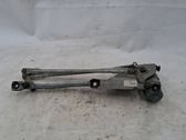 Front wiper linkage and motor