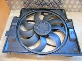 Radiator cooling fan shroud