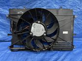 Radiator cooling fan shroud