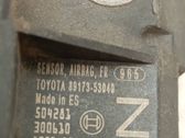 Airbag deployment crash/impact sensor
