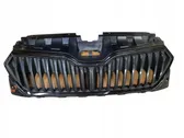 Front bumper upper radiator grill