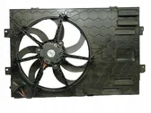 Electric radiator cooling fan