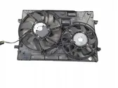 Electric radiator cooling fan