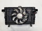 Radiator cooling fan shroud