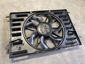 Radiator cooling fan shroud