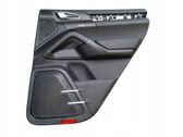 Rear door card panel trim