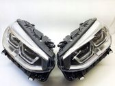 Headlights/headlamps set