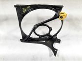 Radiator cooling fan shroud