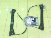 Front door window regulator with motor