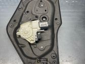 Rear window lifting mechanism without motor